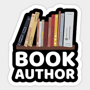 Book Author Sticker